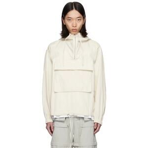 Helmut lang cream pullover sweatshirt